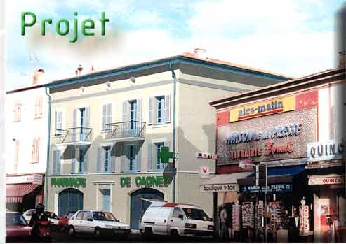 Projet, image de synthese